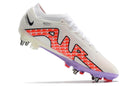 Chuteira Nike Mercurial Vapor XV Elite SG Campo - Branca e Vermelha