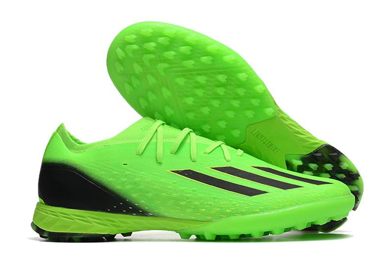 Chuteira adidas X Speed portal Society - Verde