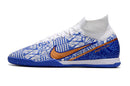Chuteira Nike Air Zoom Mercurial Superfly IX Elite Futsal - Azul